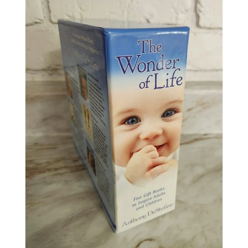 The Wonder of Life RARE Book Set for‎ Kids Adults Hardcover by Anthony DeStefano
